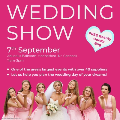 Wedding Show at The Aquarius Ballroom, Hednesford