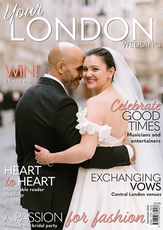 Cover of the May/June 2025 issue of Your London Wedding magazine