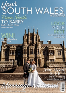 Cover of the May/June 2025 issue of Your South Wales Wedding magazine