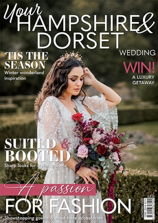 Cover of the November/December 2025 issue of Your Hampshire & Dorset Wedding magazine
