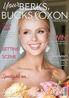 Cover of the June/July 2025 issue of Your Berks, Bucks & Oxon Wedding magazine