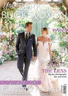 Cover of the February/March 2026 issue of Your Berks, Bucks & Oxon Wedding magazine