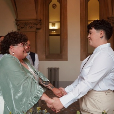 Real Weddings: Disco Inferno