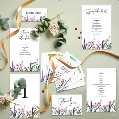 Macmillan Cancer Support have launched their 2026 wedding stationery and wedding favour ranges
