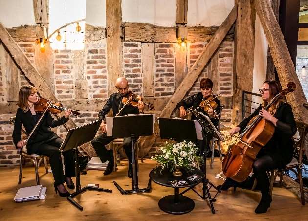 Capriccio Quartet performing