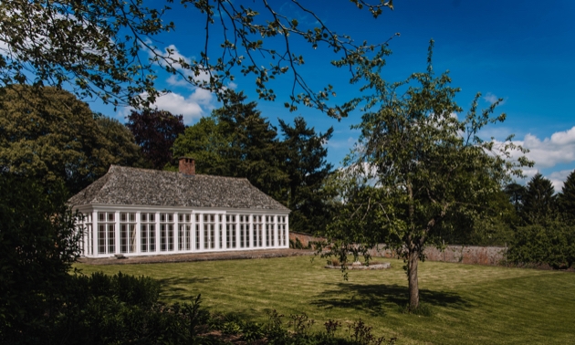 The Victorian orangery at Pitchford Hall in Shropshire has recently opened its doors