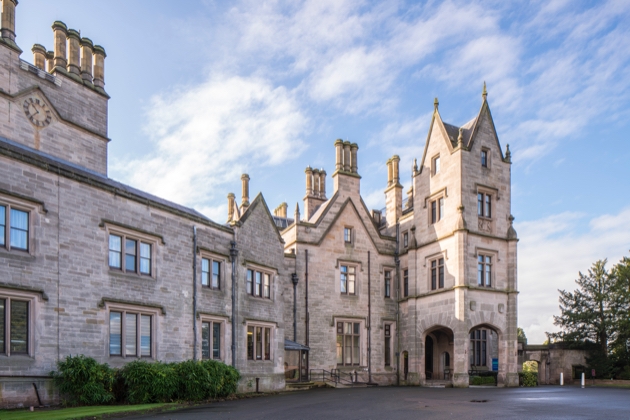 Exterior of Lilleshall House and Gardens