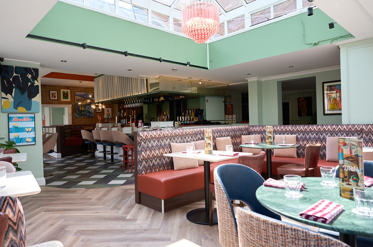 New-look Italian restaurant in Leamington