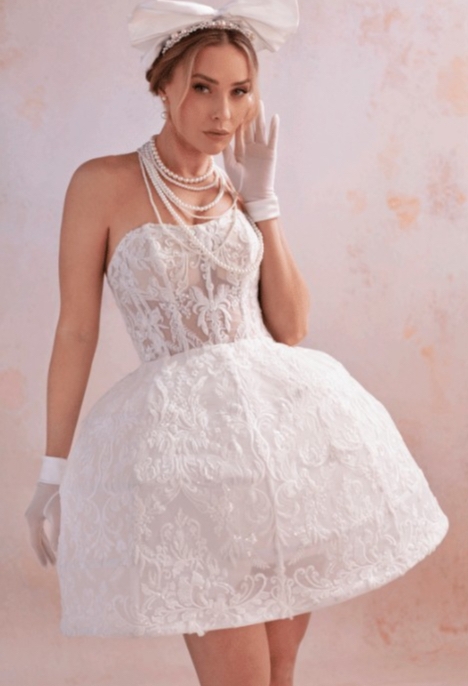 A bridal dress from the new collection by April Banbury