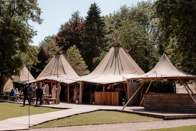 Tipis at Whatton House