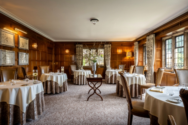 The Warwick restaurant at Mallory Court Hotel