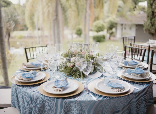 Wedding barn colour scheme